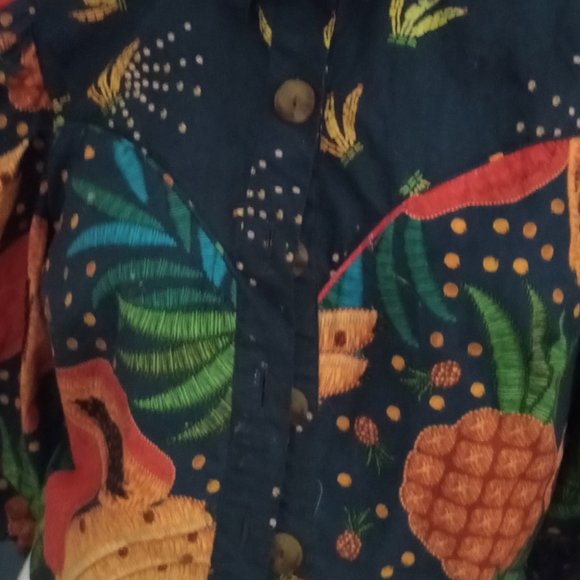 Farm rio crop top. Excellent - Picture 2 of 4